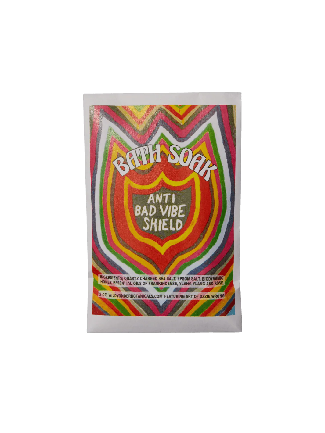 Anti Bad Vibe Shield Bath Soak or Body Scrub