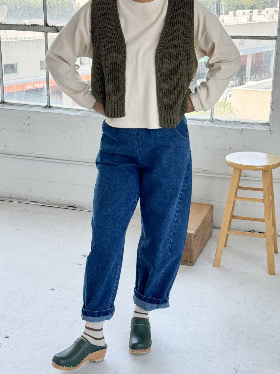 Arc Pants - Blue Denim - Image 11