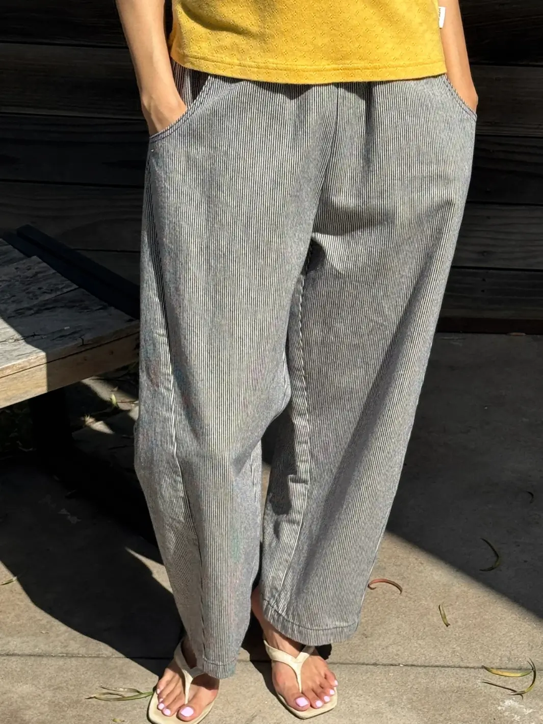 Arc Pants - Blue Stripe - Image 2