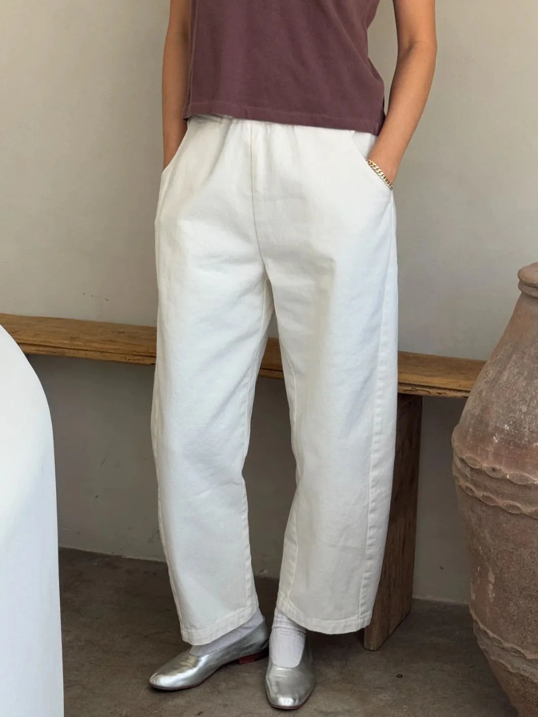 Arc Pants - Milk - Image 2