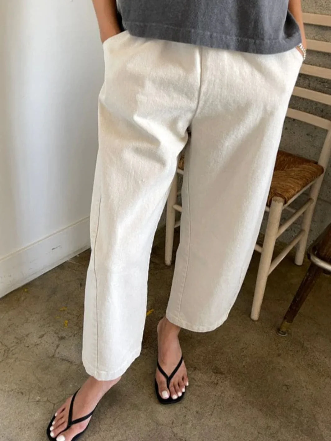 Arc Pants - Naturel - Image 5