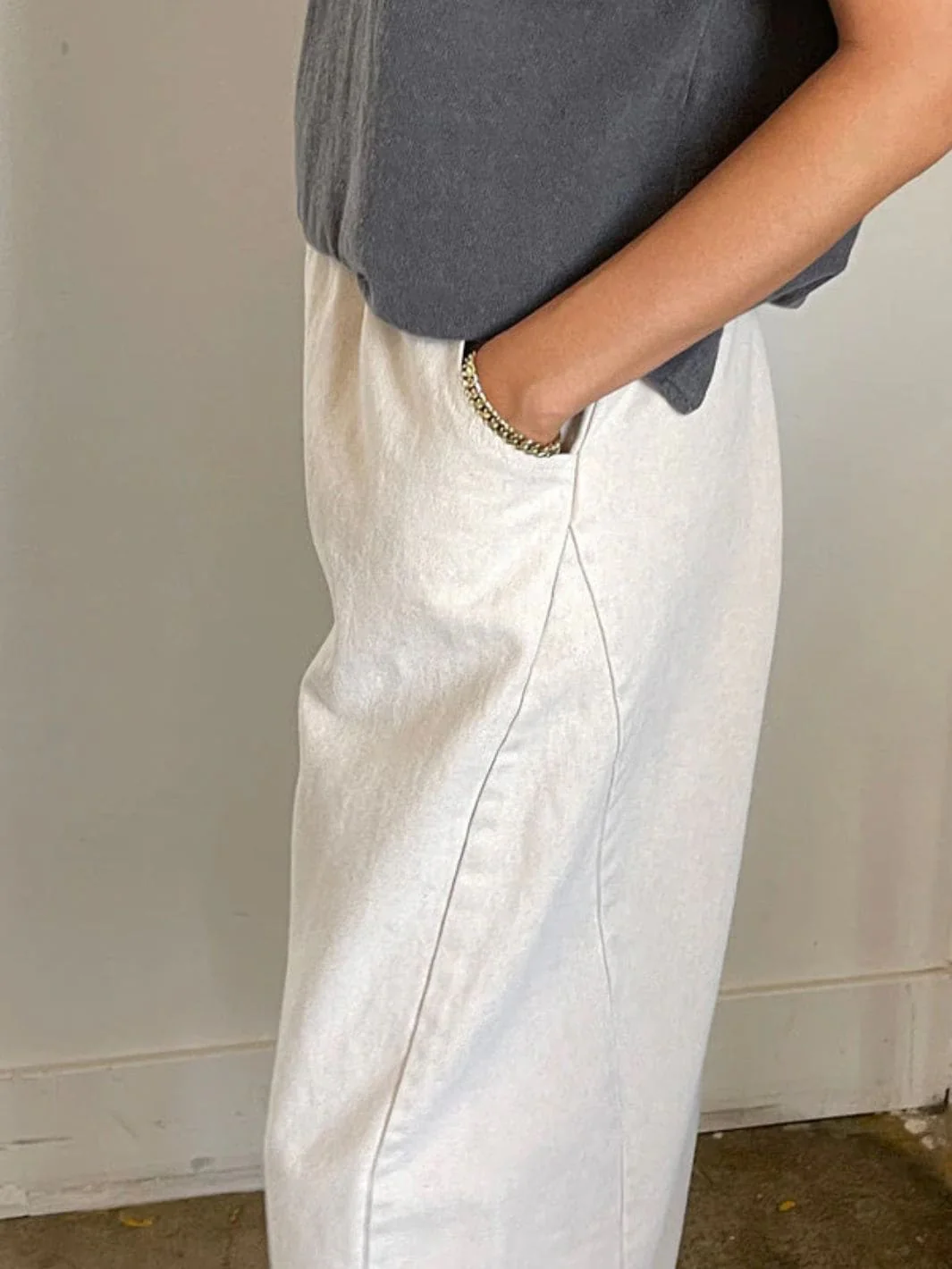 Arc Pants - Naturel - Image 6