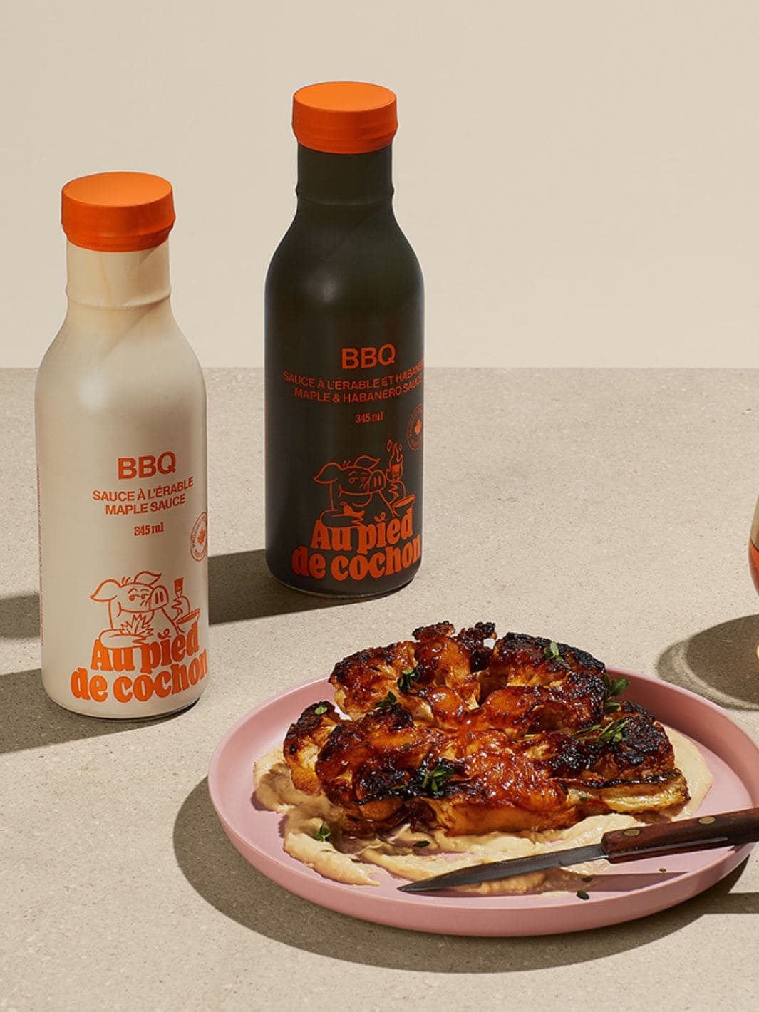 Au Pied de Cochon Spicy Habanero Maple BBQ Sauce - Image 2