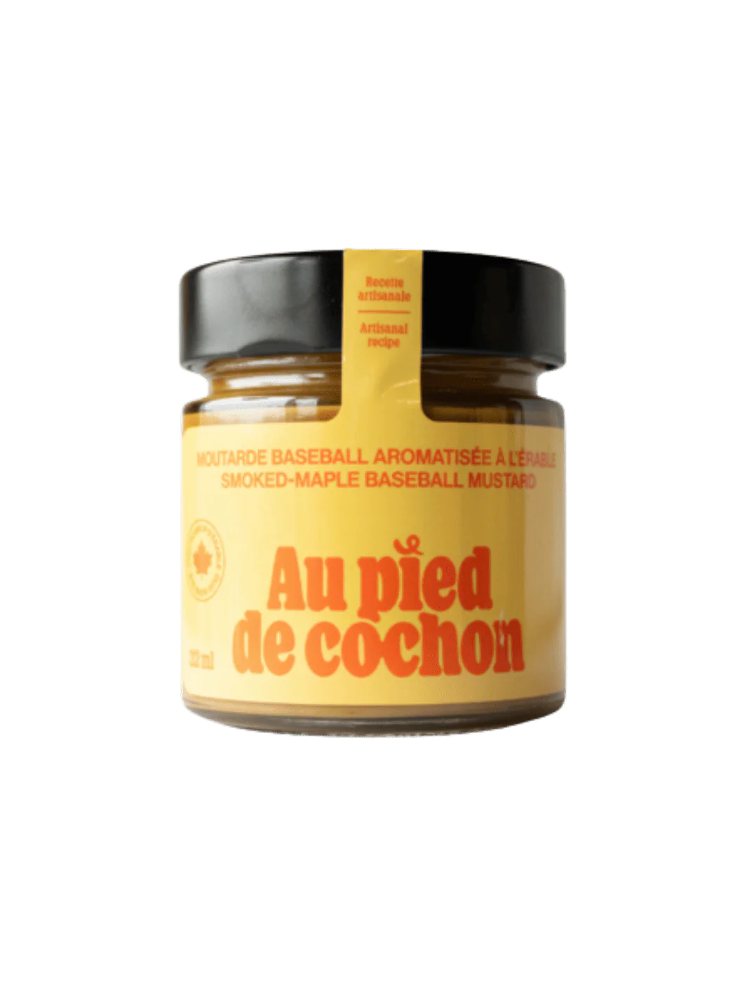 Au Pied De Cochon Smoked Maple Baseball Mustard