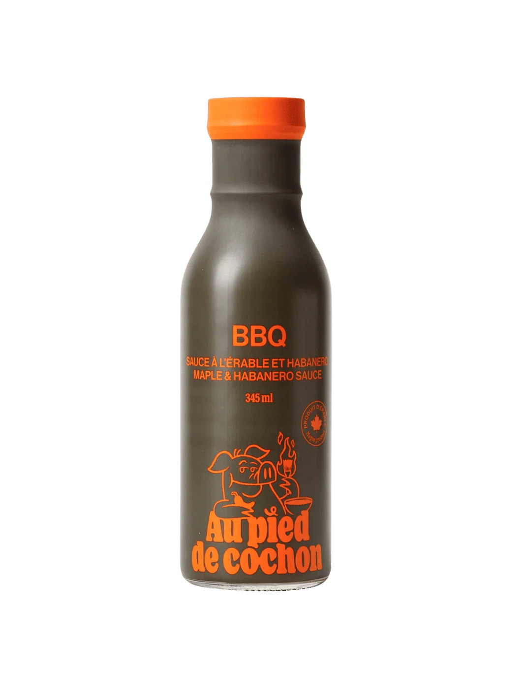 Au Pied de Cochon Spicy Habanero Maple BBQ Sauce