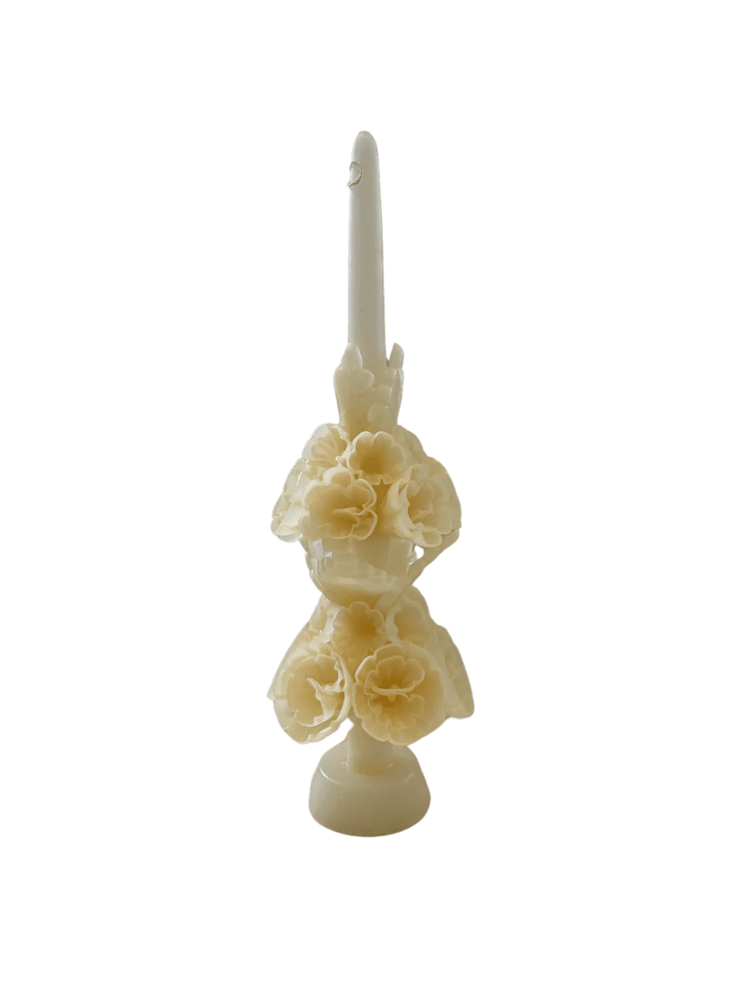 Banderilla Scaled Candle - Cream