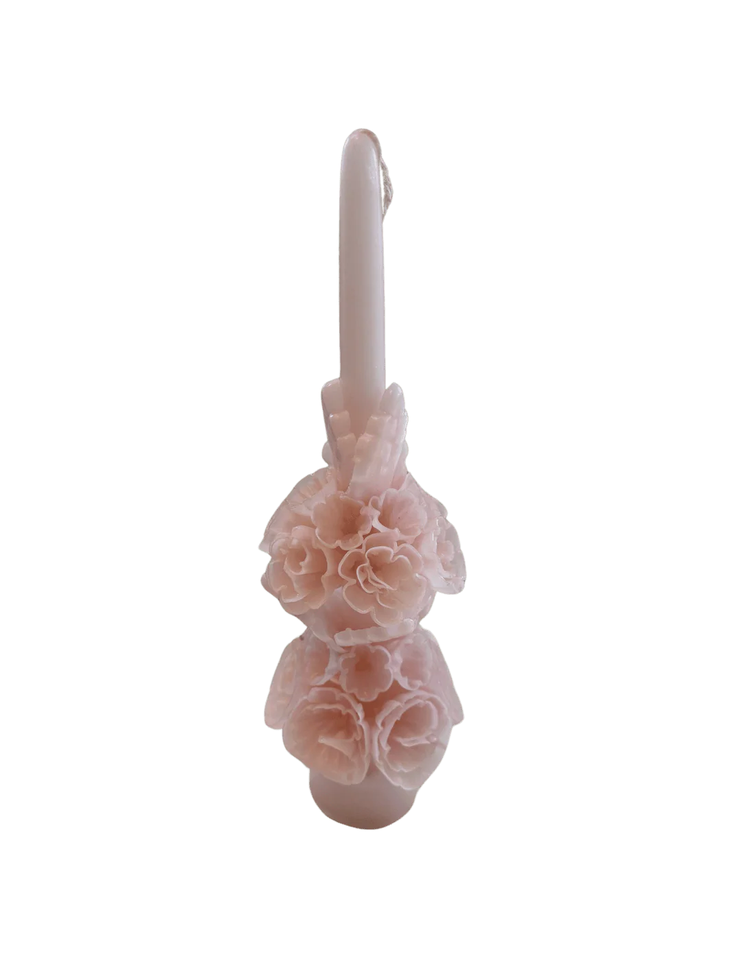 Banderilla Scaled Candle - Light Pink