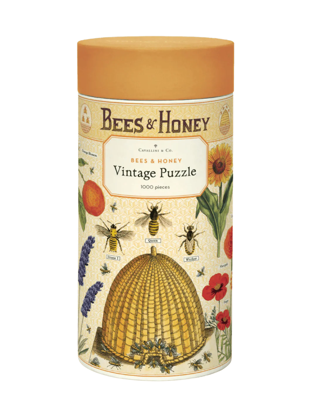 Bees & Honey 1000 Piece Vintage Puzzle