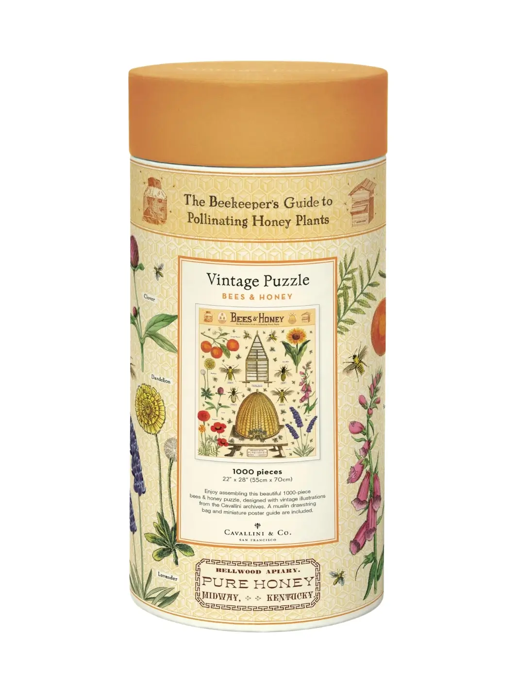 Bees & Honey 1000 Piece Vintage Puzzle - Image 3