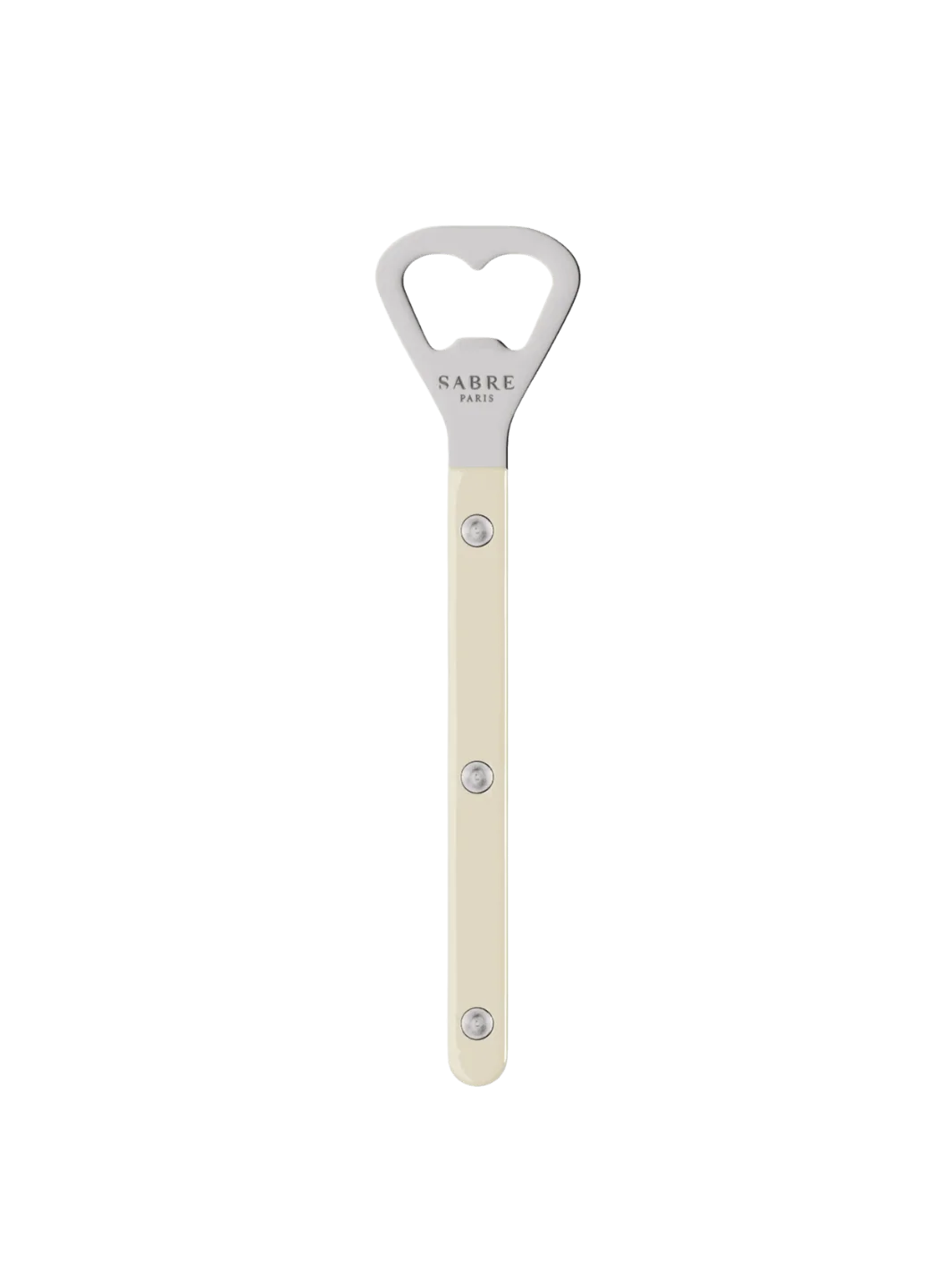Bistrot Solid Shiny Bottle Opener - Ivory