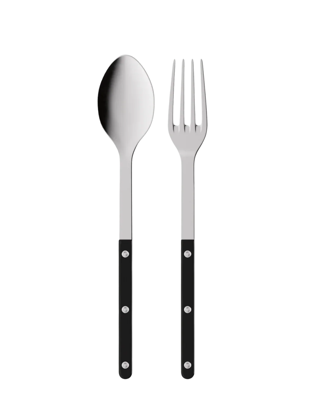 Bistrot Solid Shiny Serving Set - Black