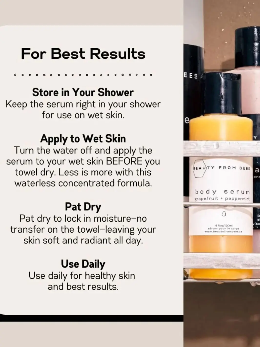 Body Serum - Lemon + Lavender - Image 2