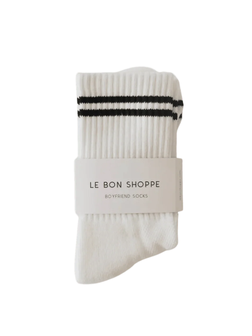 Boyfriend Socks - Classic White