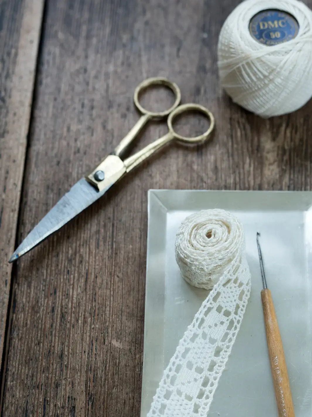 Brass Handle Scissors (S) - Image 2