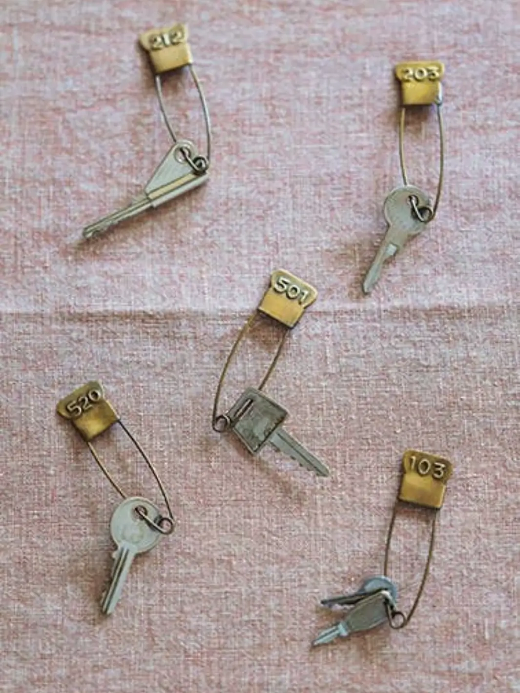 Brass Number Pin - Image 3