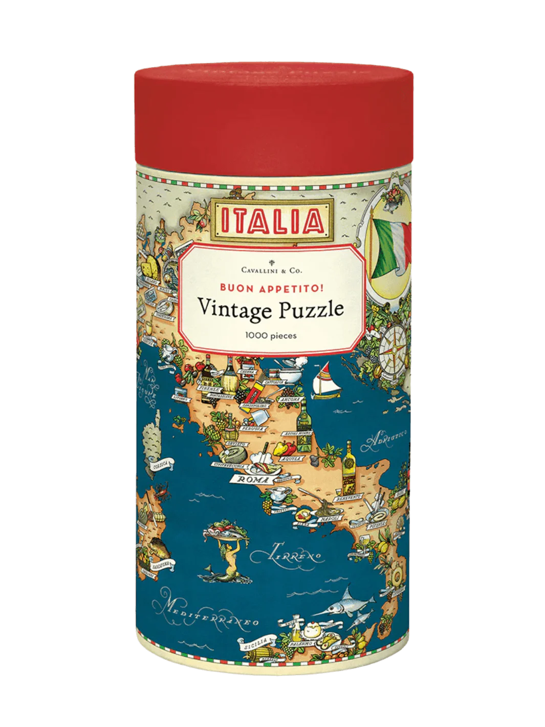 Buon Appetito 1000 Piece Vintage Puzzle
