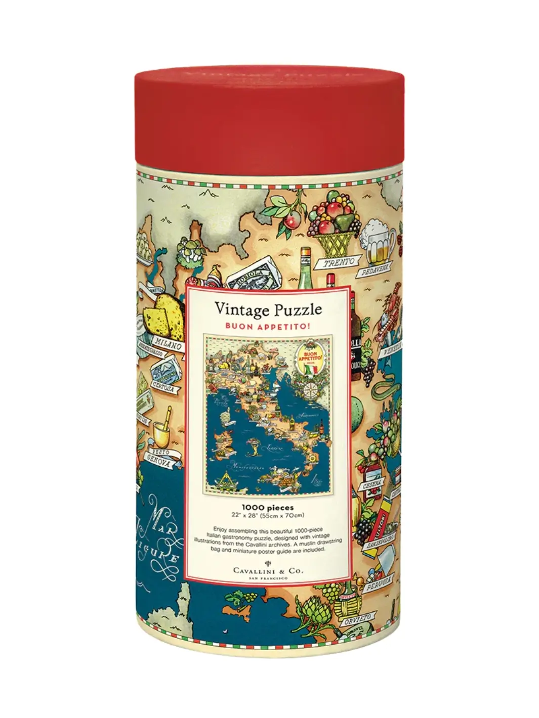 Buon Appetito 1000 Piece Vintage Puzzle - Image 3