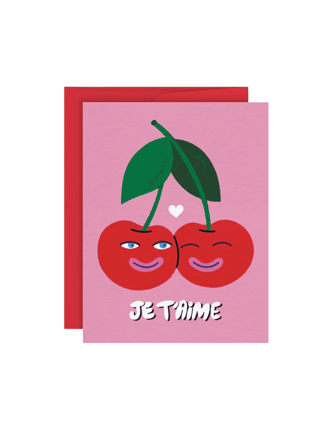 CHERRIES — Greeting Card