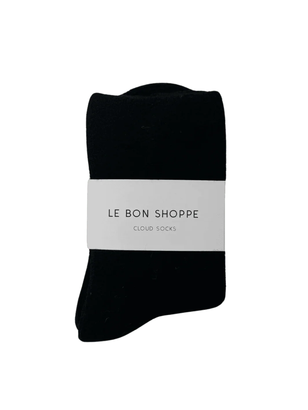 Cloud Socks - Jet Black