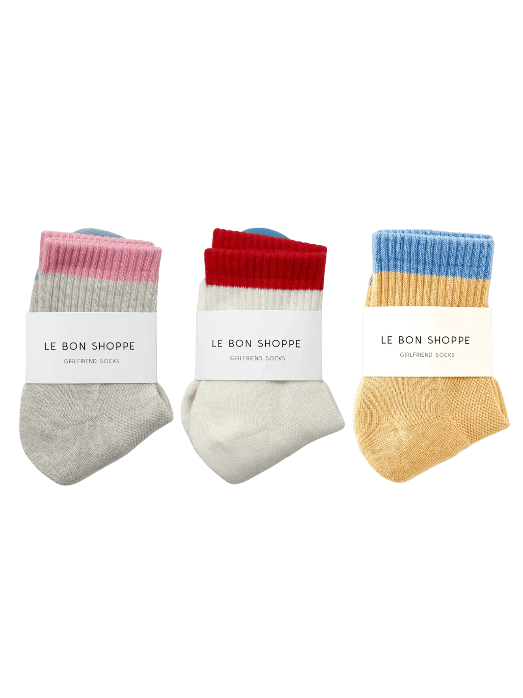 Color Block Girlfriend Sock Bundle - Pack of 3
