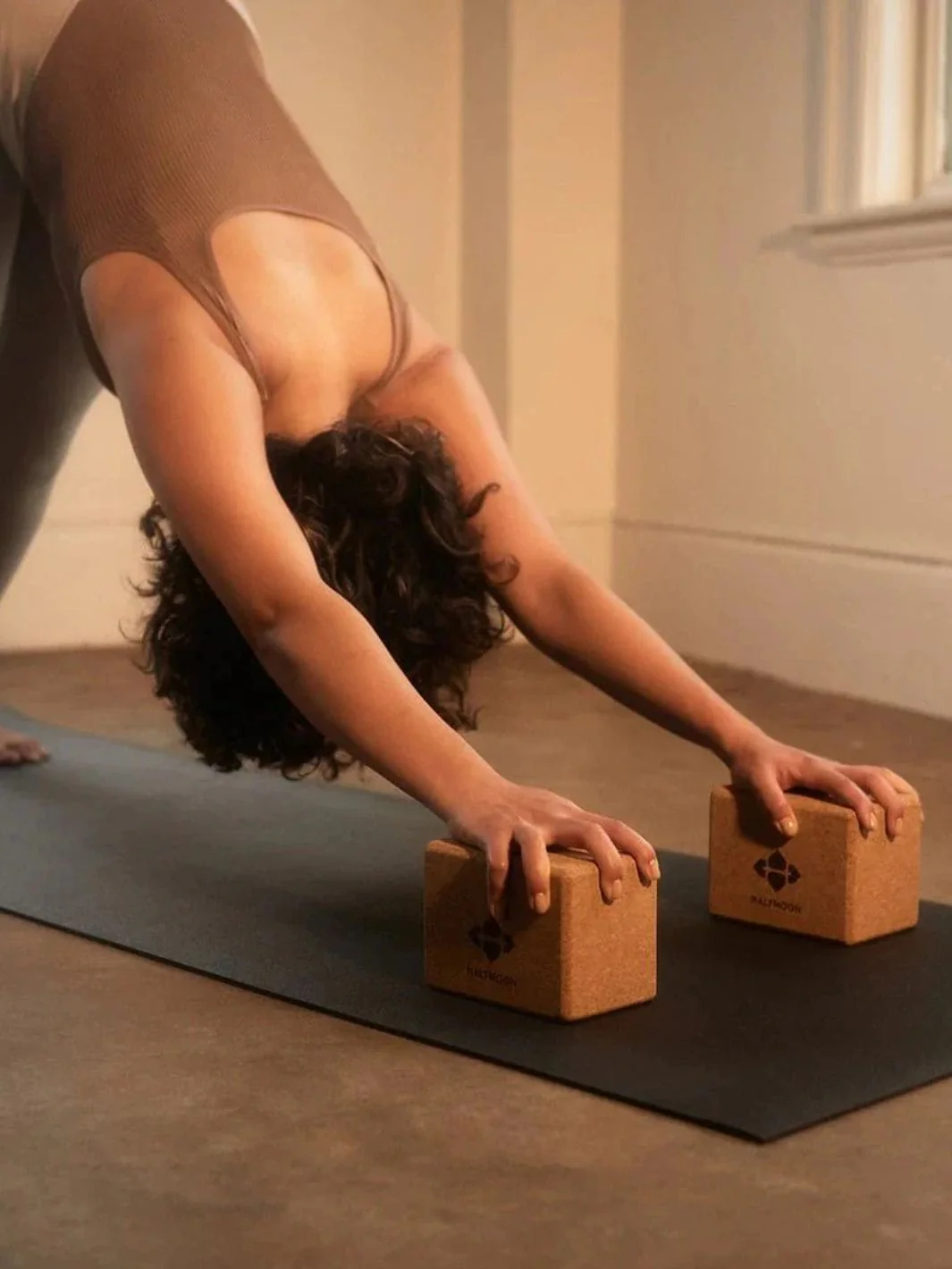 Cork Yoga Block - Natural Cork - Image 2