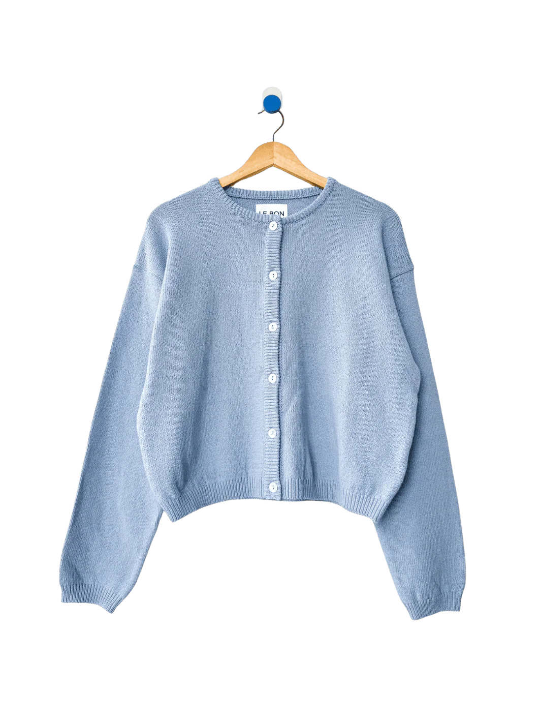 Cotton Leila Cardigan - Cornflower
