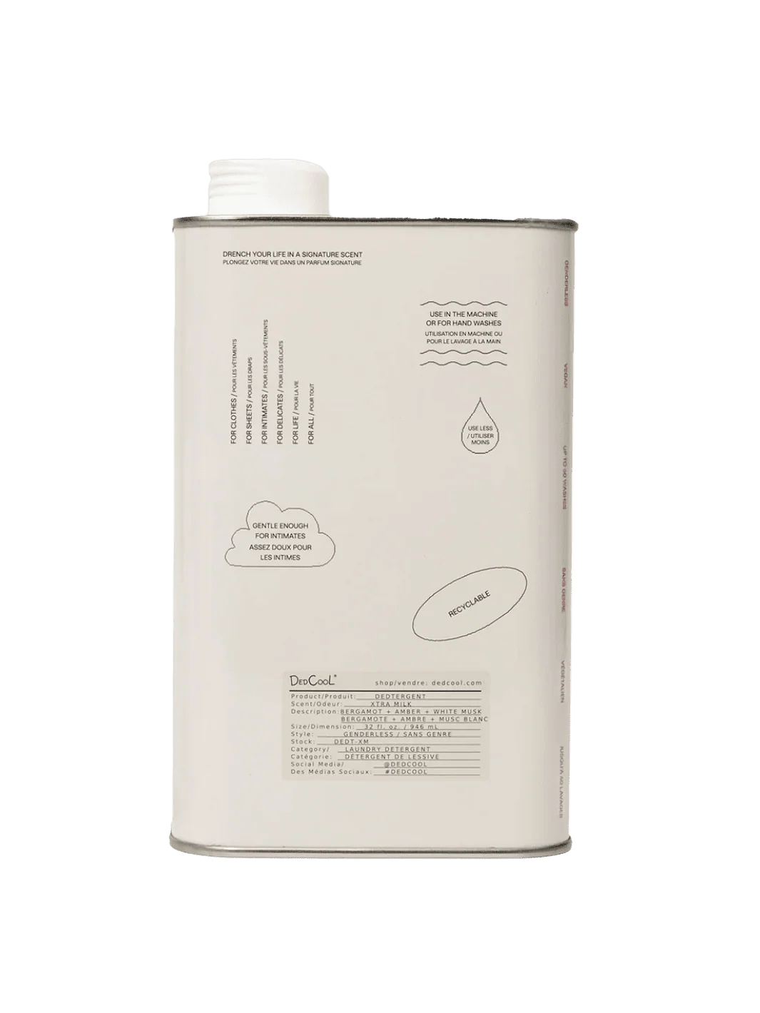 Dedtergent Xtra Milk