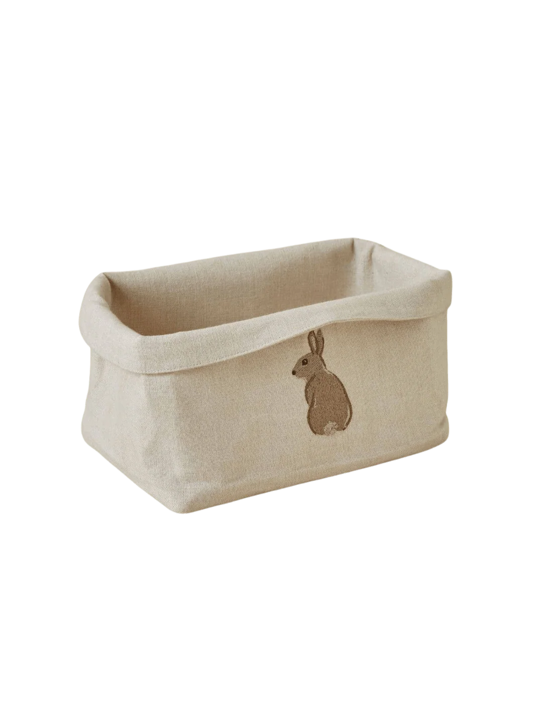 En Vadrouille Embroidered Bread Basket