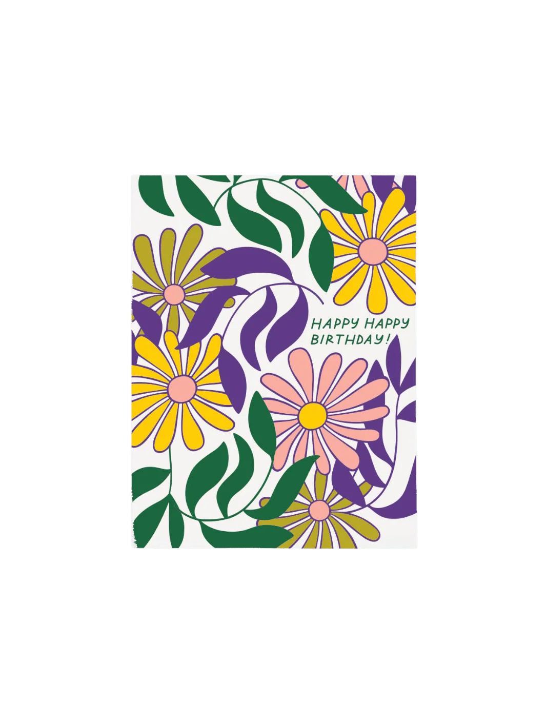 Floral Birthday Card