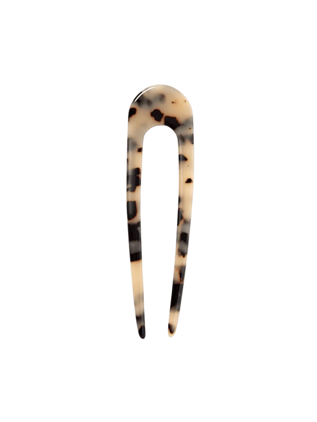 French Hair Pin in Blonde Tortoise