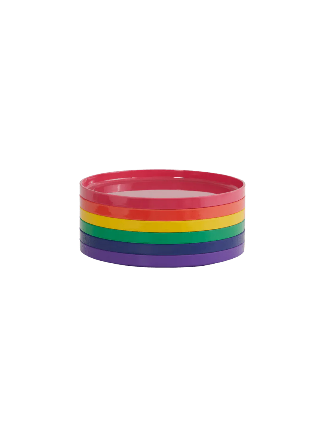 Heller Max Dinnerware 7.5" Maxplate (Set of 6) - Rainbow