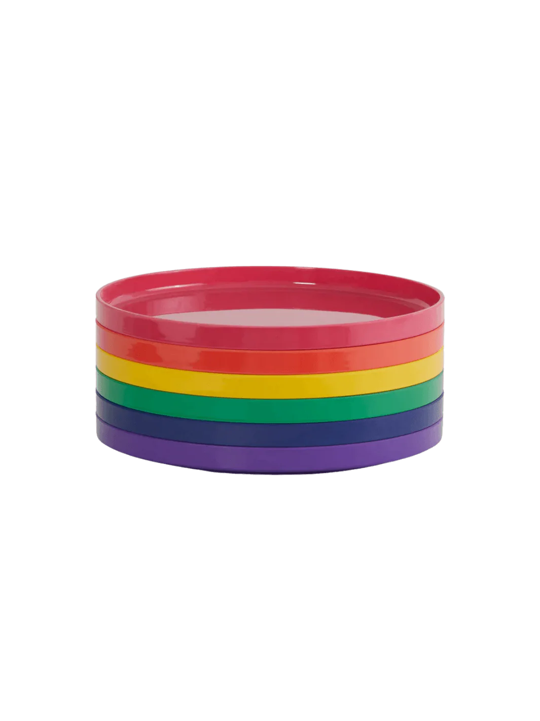 Heller Max Dinnerware 9.75" Maxplate (Set of 6) - Rainbow