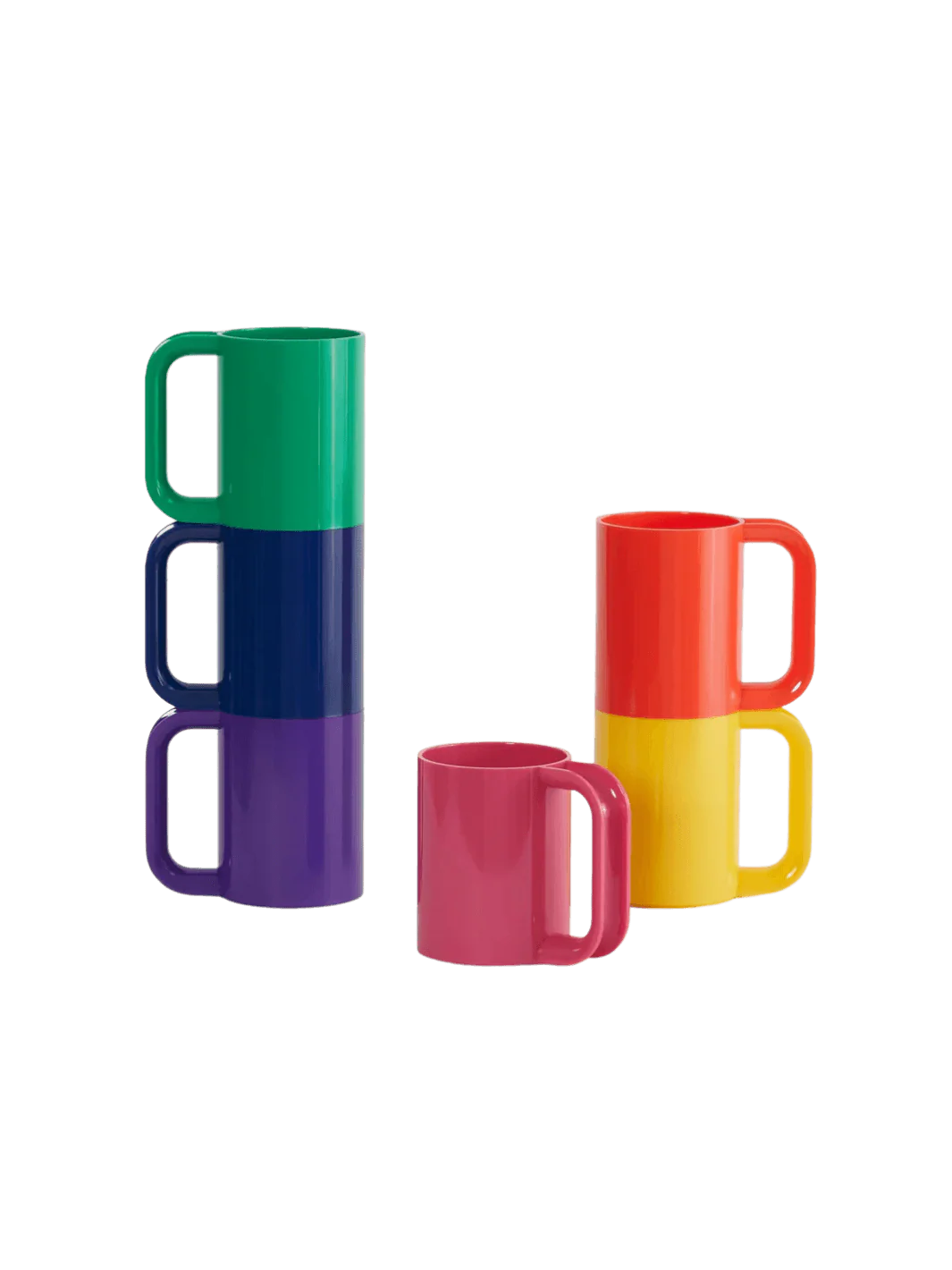 Heller Max Dinnerware Maxmug (Set of 6) - Rainbow