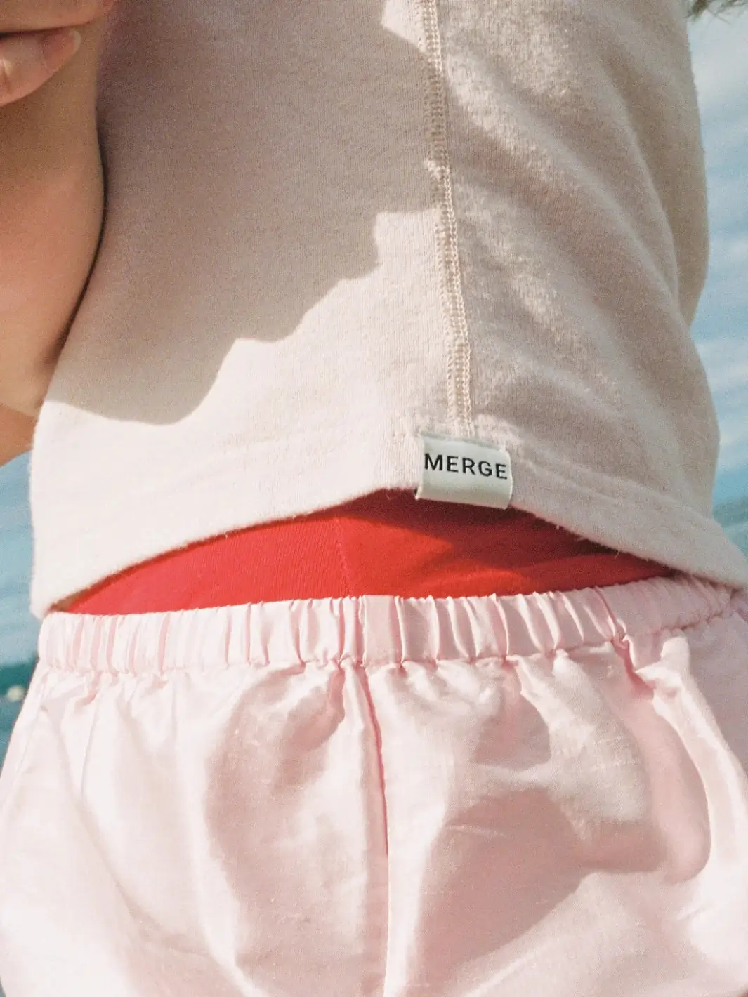 Hemp Breeze Tank Top - Pink Cream - Image 5