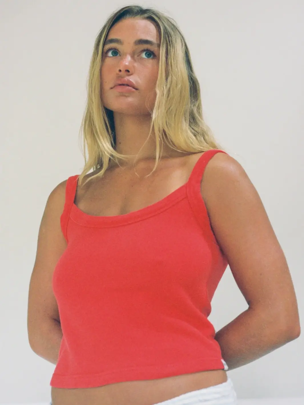 Hemp Breeze Tank Top - Poppy Red - Image 2