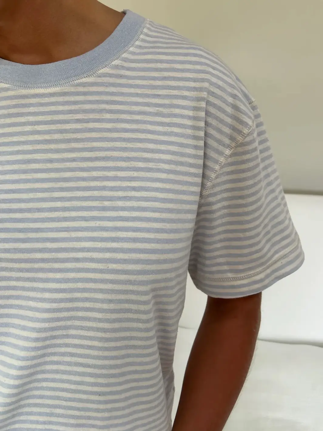 Hemp Rover Tee - Daydream Stripes - Image 6