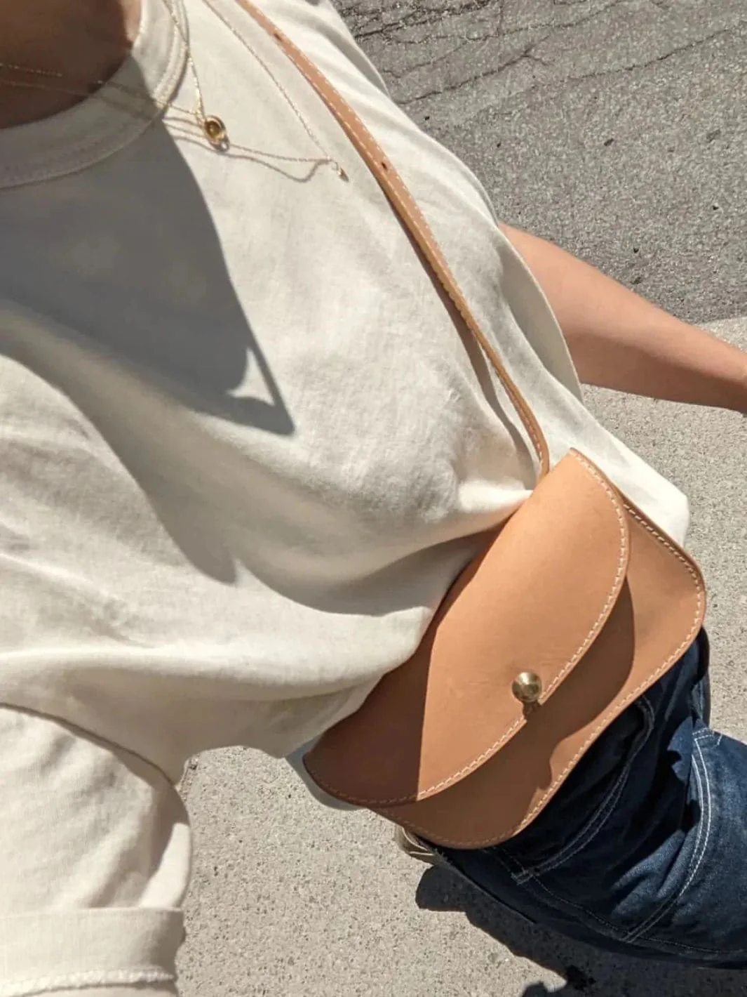 Her Tee - Bone - Image 6
