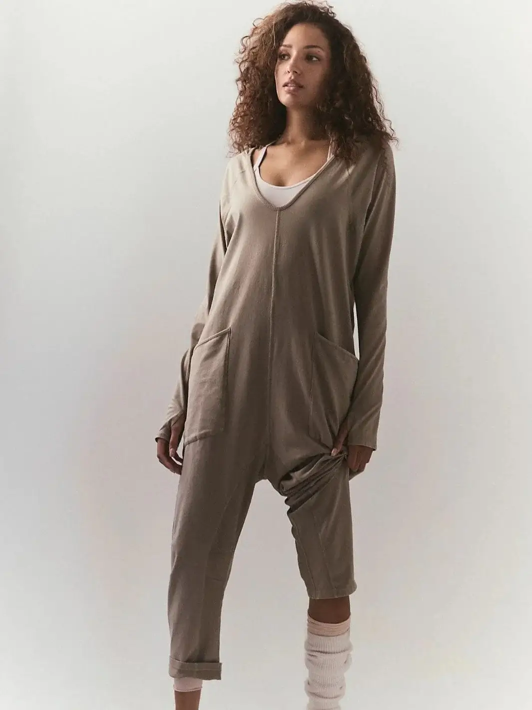 Hot Shot Long Sleeve Onesie - Sage Stone - Image 2