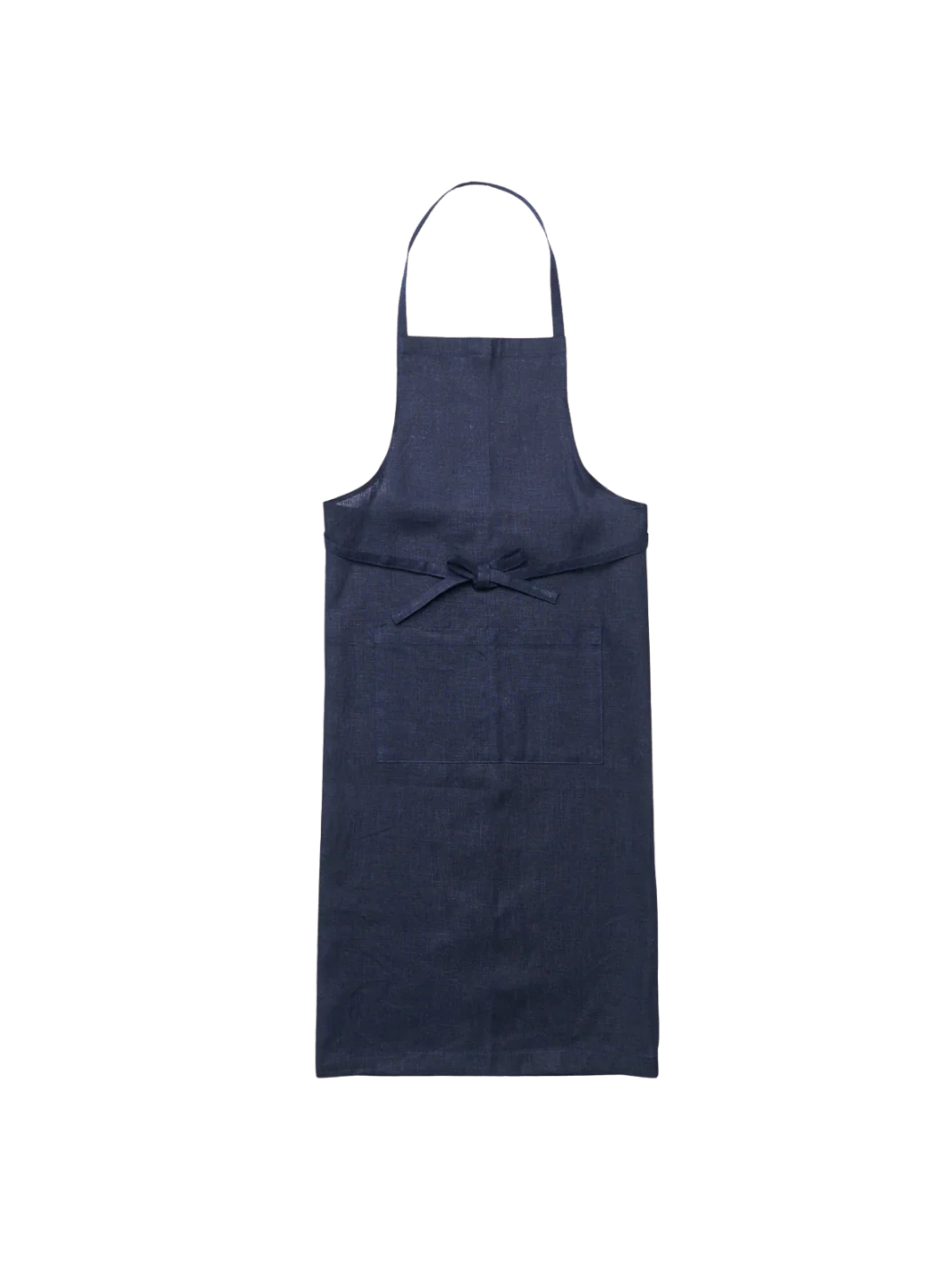 Linen Full Apron - Navy