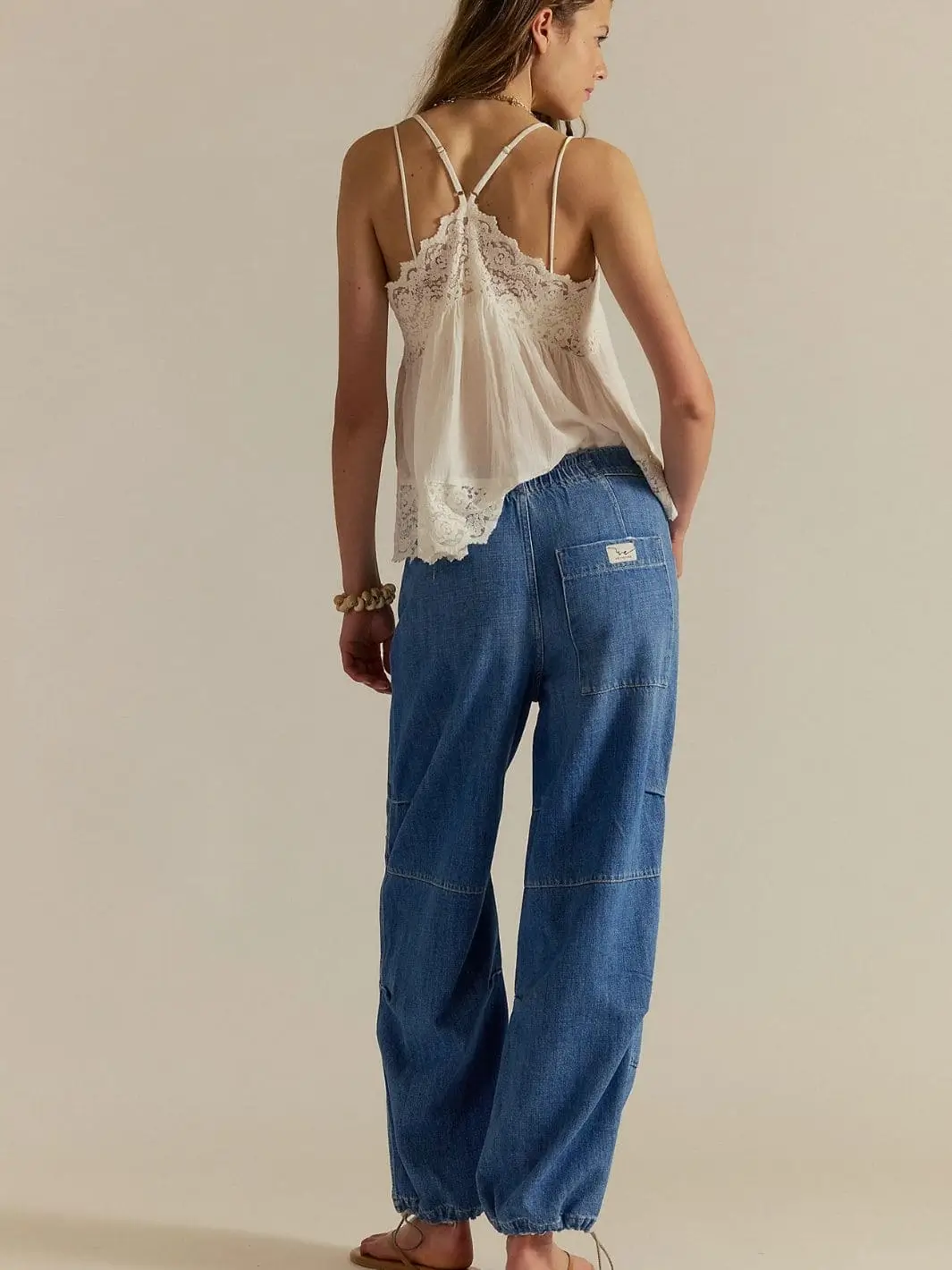 Logan Cinched Cargo Jeans - Harper - Image 2