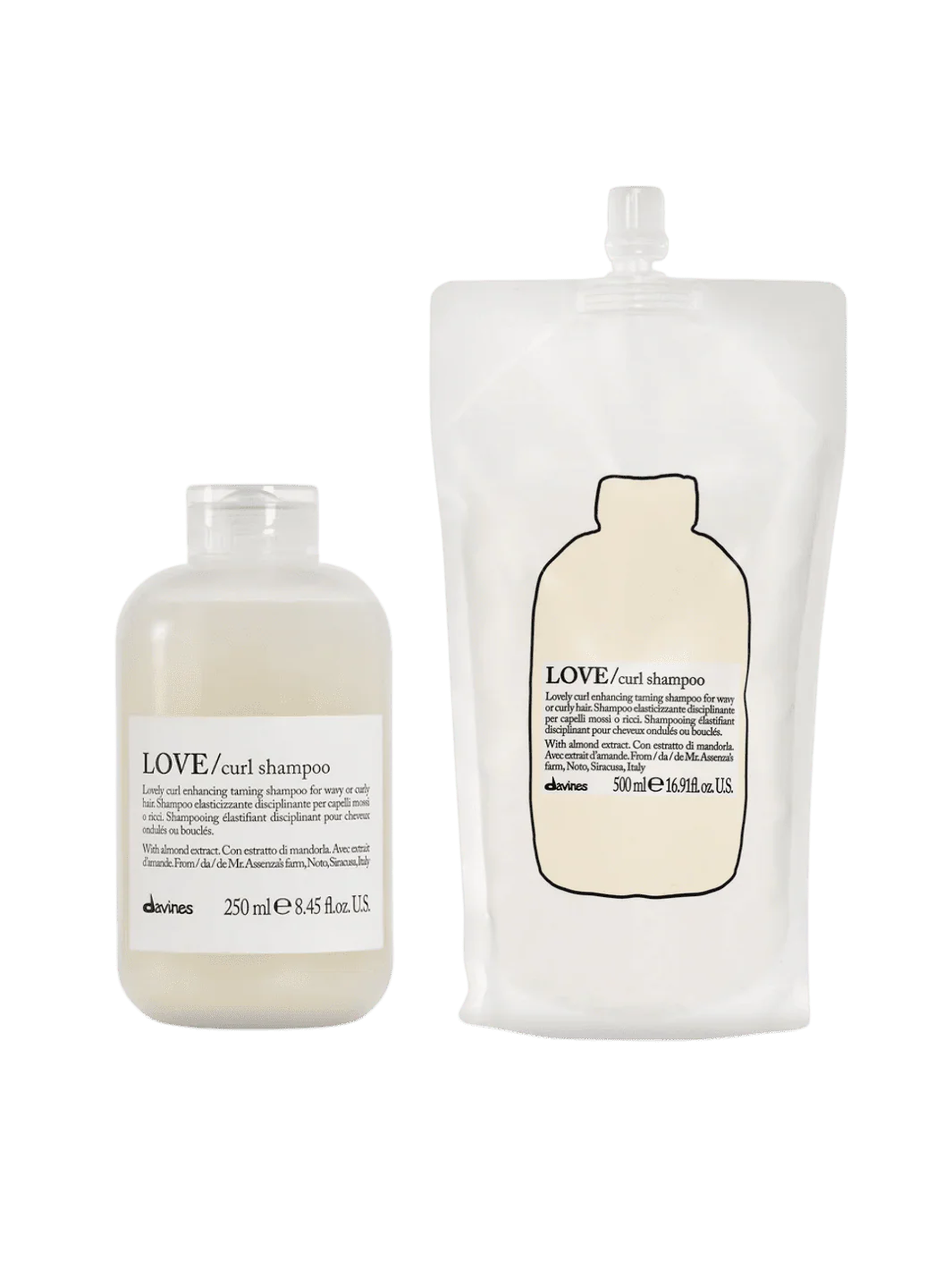 LOVE Curl Shampoo Refill Duo