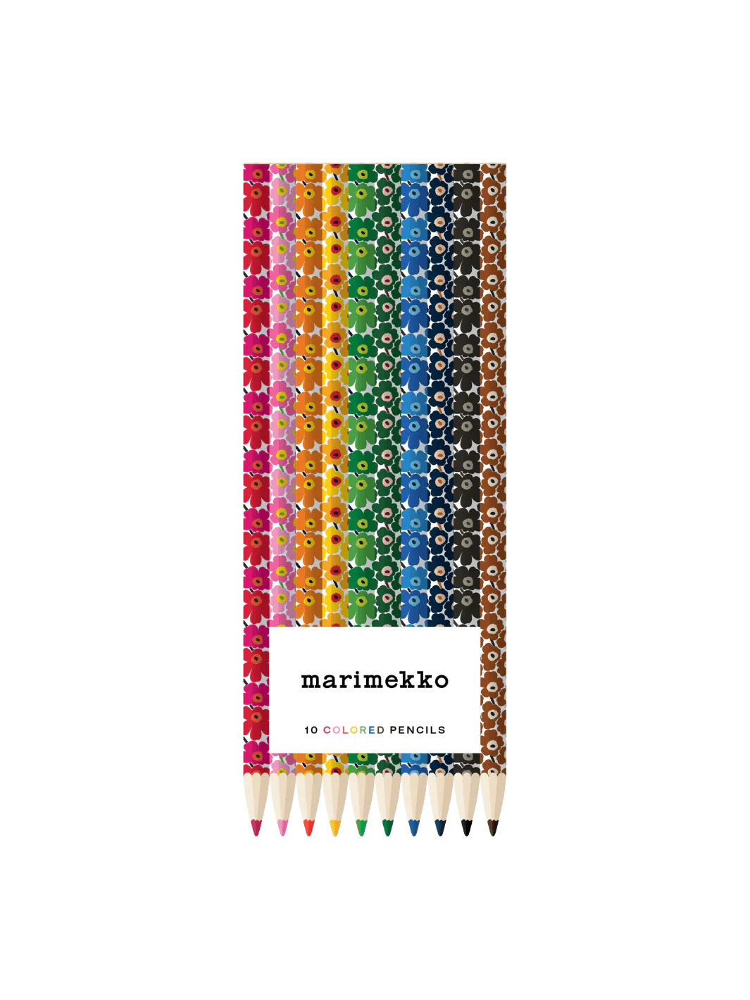 Marimekko Coloured Pencils (Unikko)