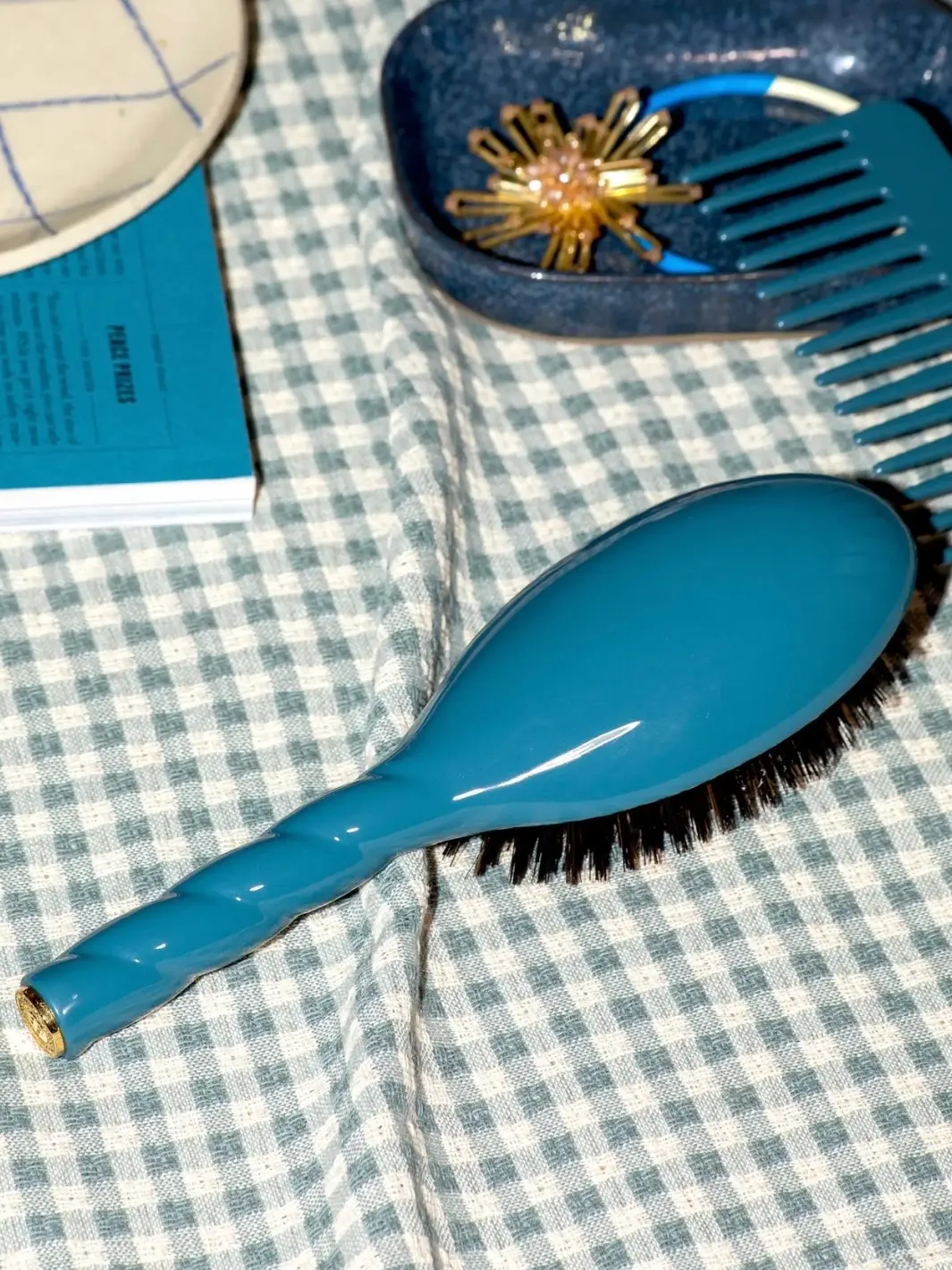 N.01 Large The Shine & Care Hairbrush The Universal Brush - Image 16