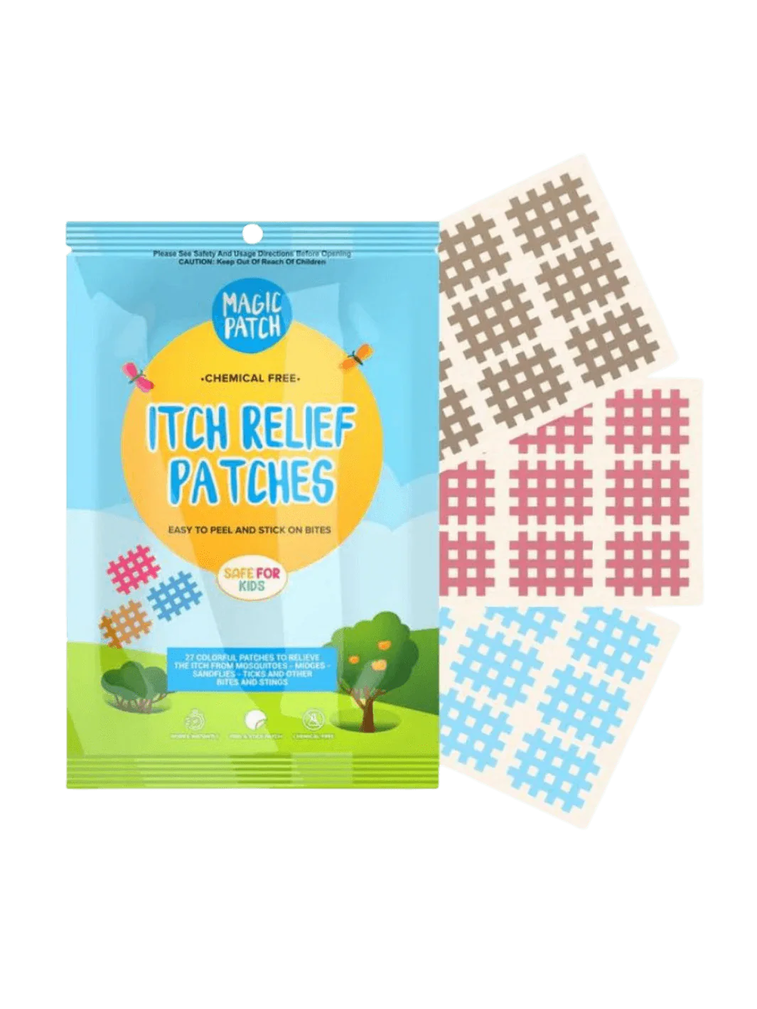 Magic Patch: Natural Bug Bite, Itch Relief Stickers