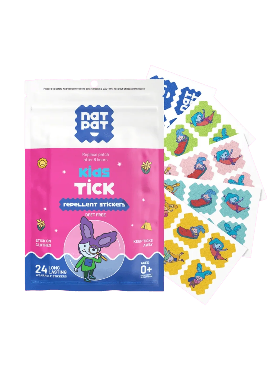 Trailpatch Tick Repellent Stickers