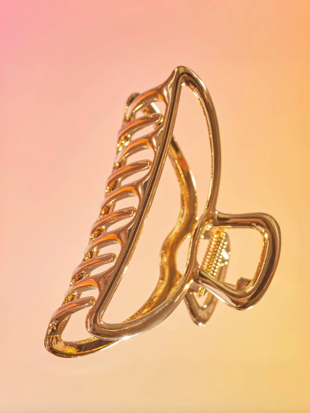 Gold Metal Claw Clip - Image 5