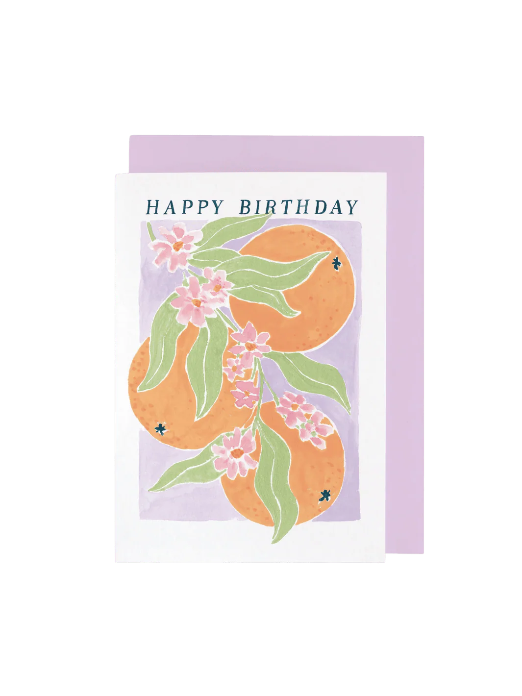 Oranges Birthday Card