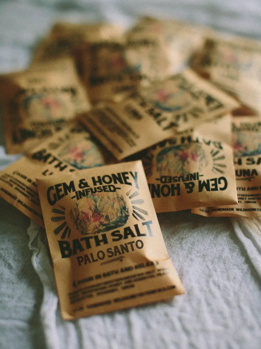 Palo Santo Bath Soak and Body Scrub - Image 2