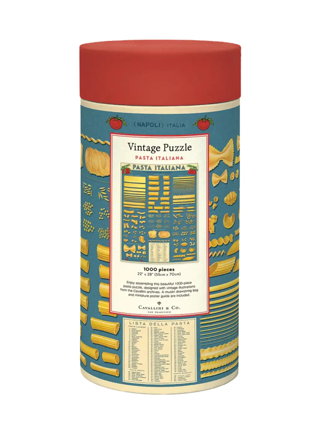 Pasta 1000 Piece Vintage Puzzle - Image 3