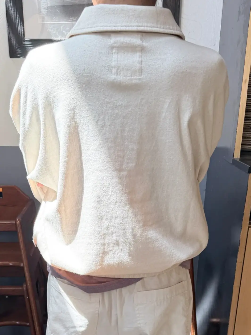 Polo Sweatshirt - Naturel - Image 4